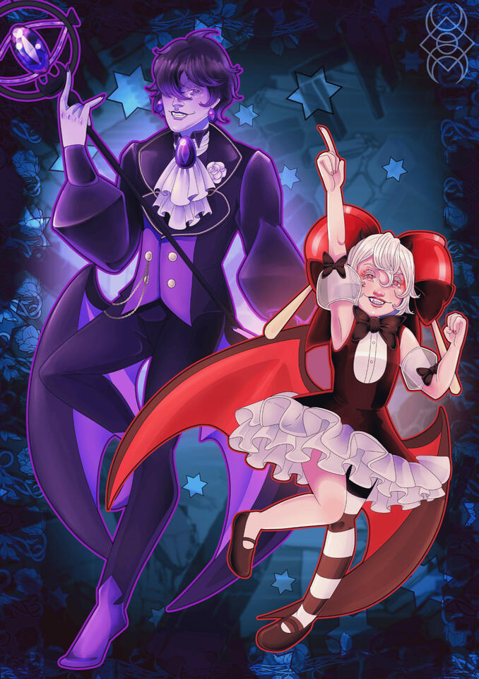 Black Sapphire + Candy Apple Black Sapphire + Candy Apple